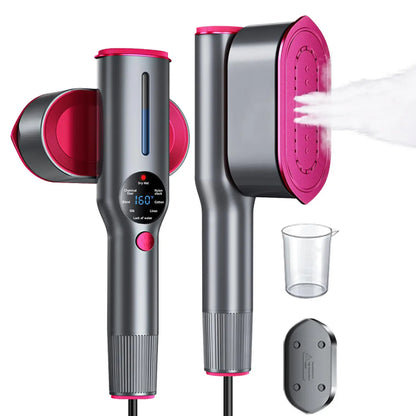 Smart 7-Mode Garment Steamer: 5s Fast Heat & Swivel Iron