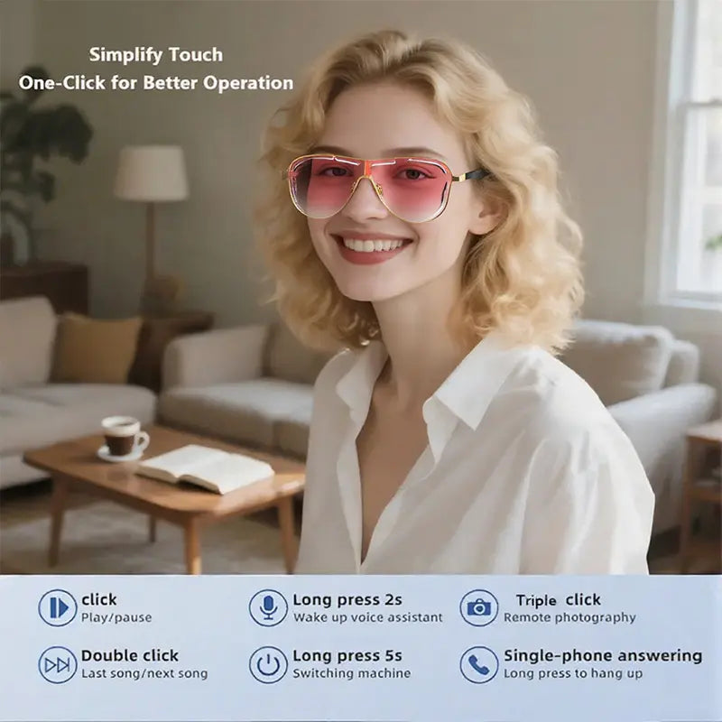 Ultimate Open-Ear Audio Smart Sunglasses