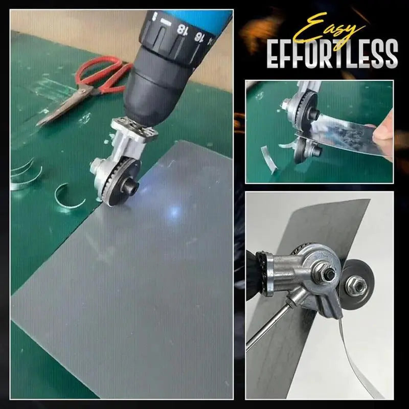 Turn Your Drill Into A Powerful Metal Cutter Instantly