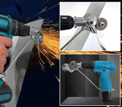 Turn Your Drill Into A Powerful Metal Cutter Instantly