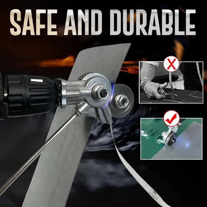 Turn Your Drill Into A Powerful Metal Cutter Instantly