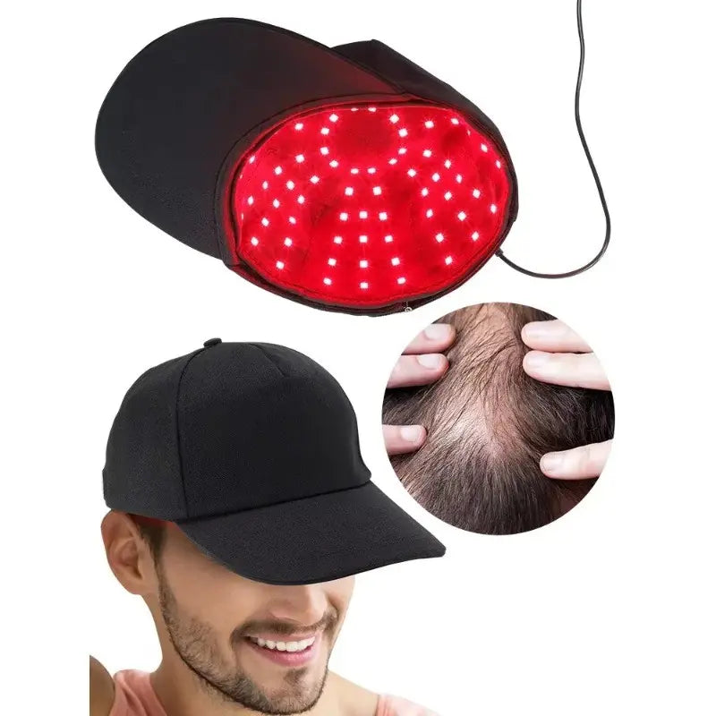 Regrow Thicker Hair with Clinical Red Light Hair Growth Hat