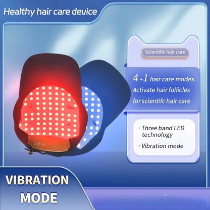 Regrow Thicker Hair with Clinical Red Light Hair Growth Hat