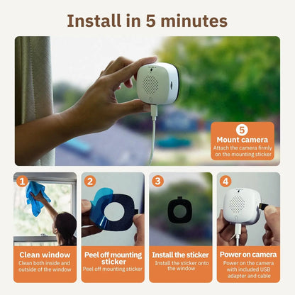 2K Dual-Lens Security Camera
