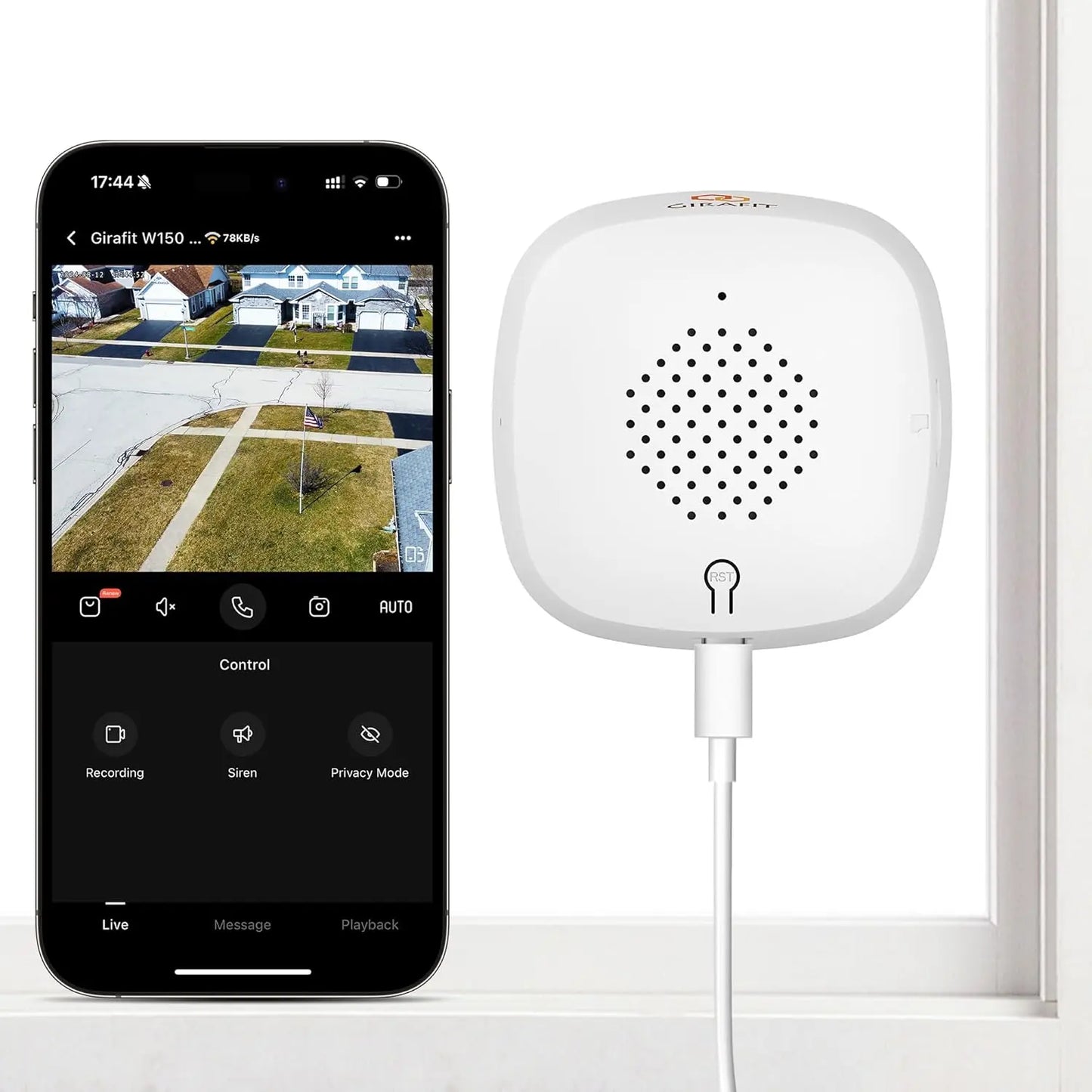 2K Dual-Lens Security Camera