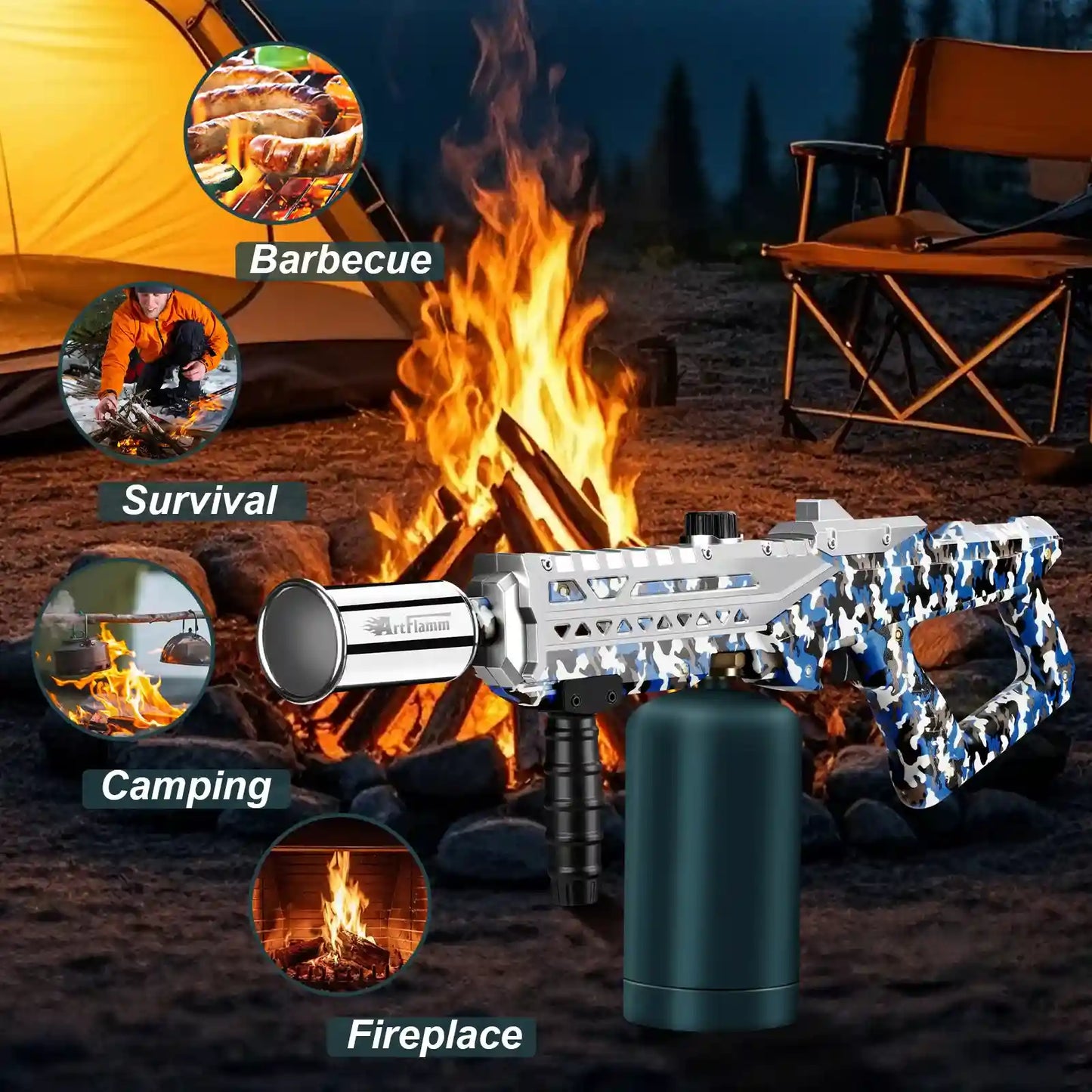 Blast Through Fire Starting with the Ultimate Propane Torch