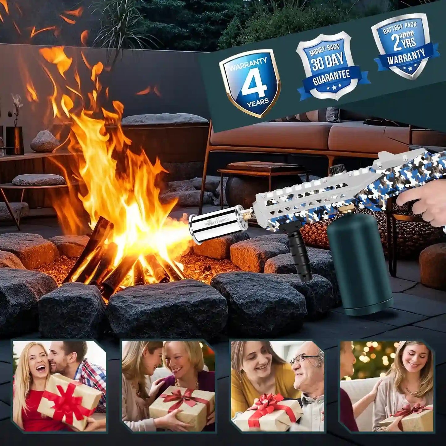 Blast Through Fire Starting with the Ultimate Propane Torch