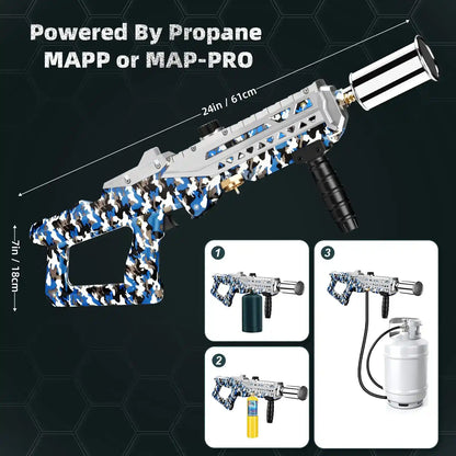 Blast Through Fire Starting with the Ultimate Propane Torch