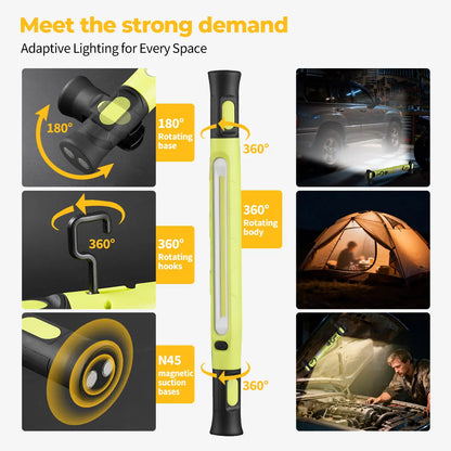 The Ultimate Ultra-Thin Magnetic LED Work Light