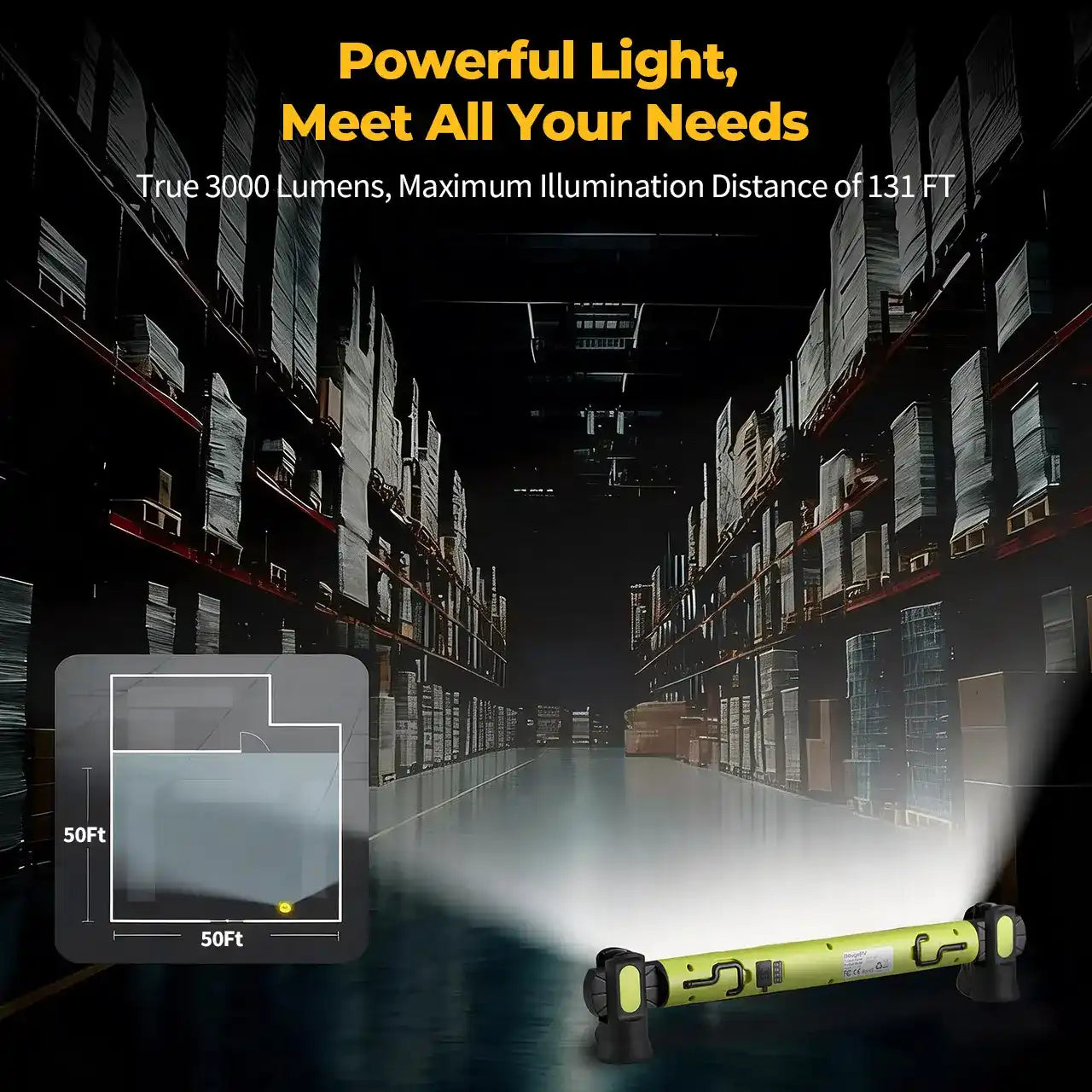 The Ultimate Ultra-Thin Magnetic LED Work Light