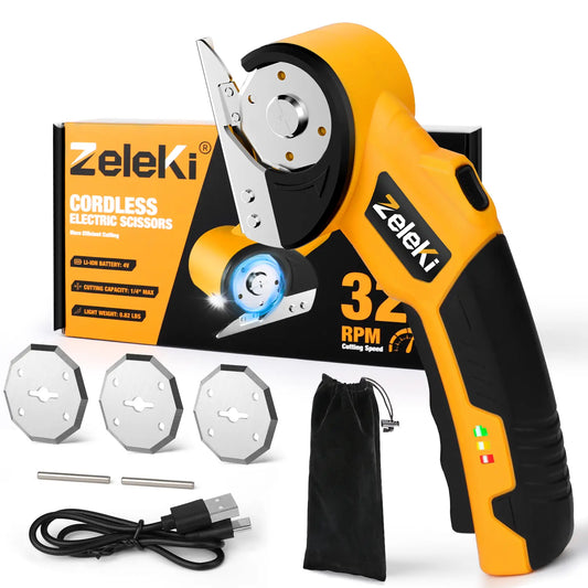 Effortless Power Cordless Electric Scissors