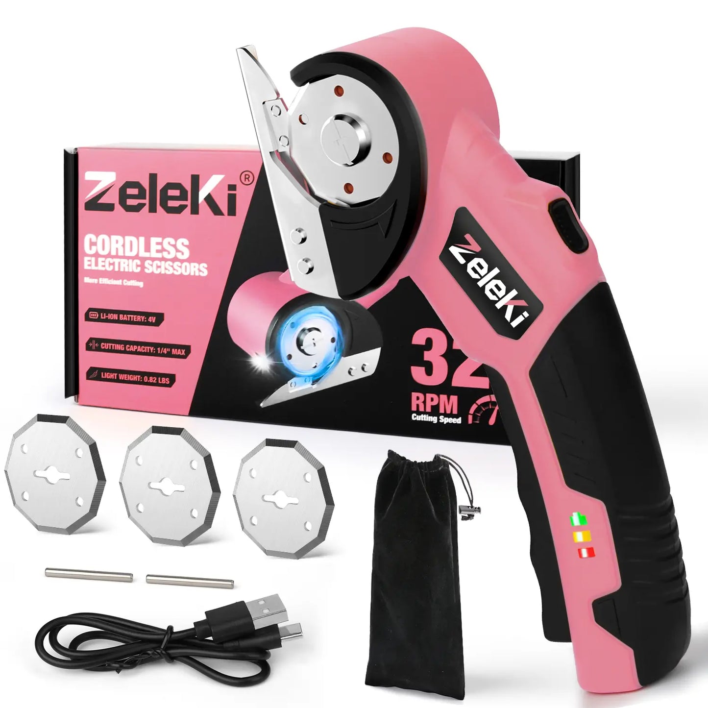 Effortless Power Cordless Electric Scissors