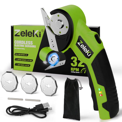 Effortless Power Cordless Electric Scissors
