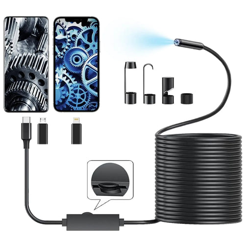1920P Dual-Lens Endoscope Camera