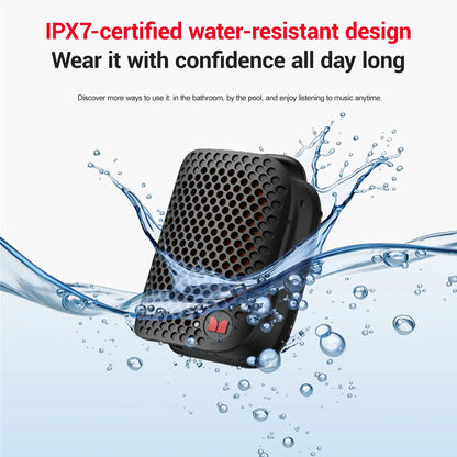 Ultra-Portable Clip-On Bluetooth Speaker
