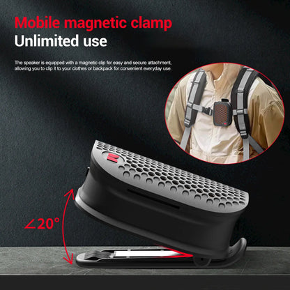 Ultra-Portable Clip-On Bluetooth Speaker