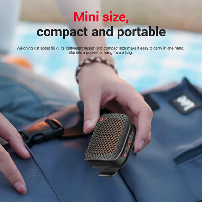 Ultra-Portable Clip-On Bluetooth Speaker