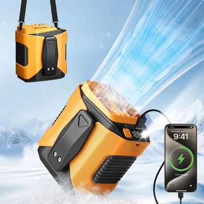 Stay Ice-Cold Anywhere: 10-Speed Ultimate Turbo Personal Waist Fan