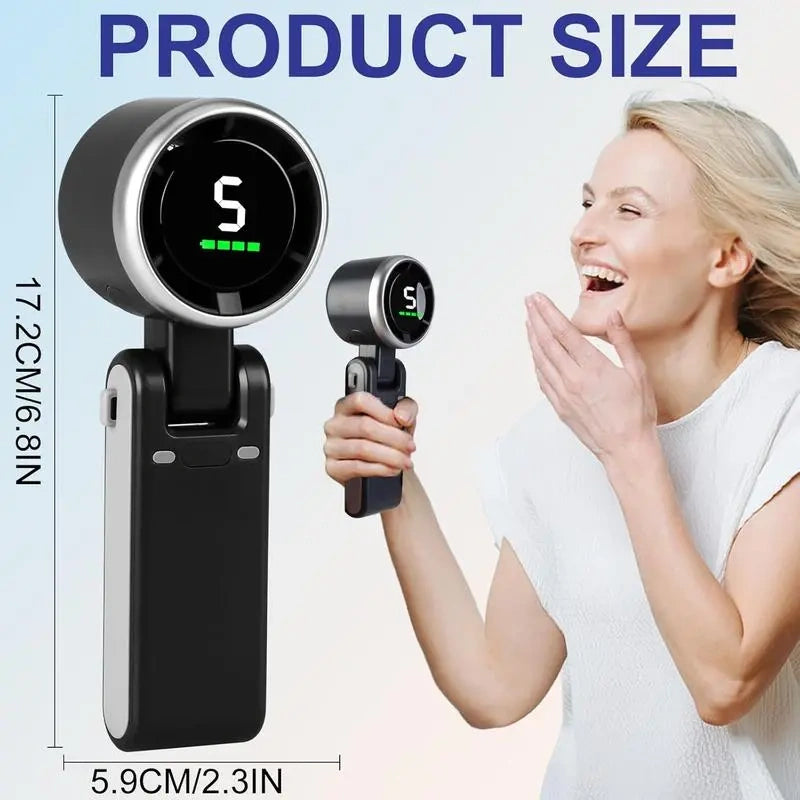 Ultimate Portable Turbo Fan — Instant Ice-Cool Breeze Anywhere