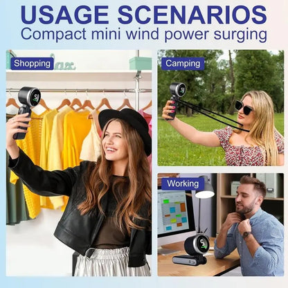 Ultimate Portable Turbo Fan — Instant Ice-Cool Breeze Anywhere