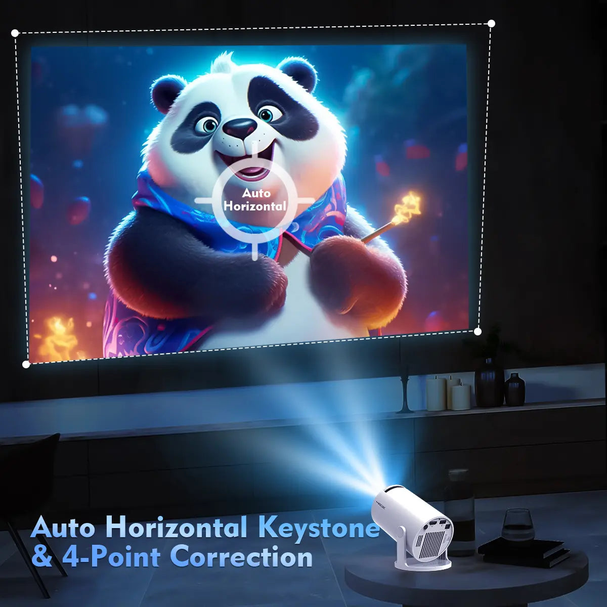 Smart Portable 4K Projector