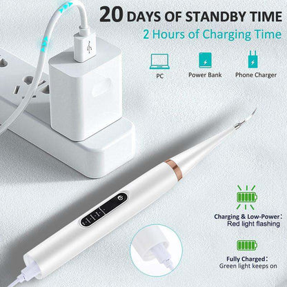 Advanced Sonic Electric Toothbrush & Dental Plaque Remover Kit