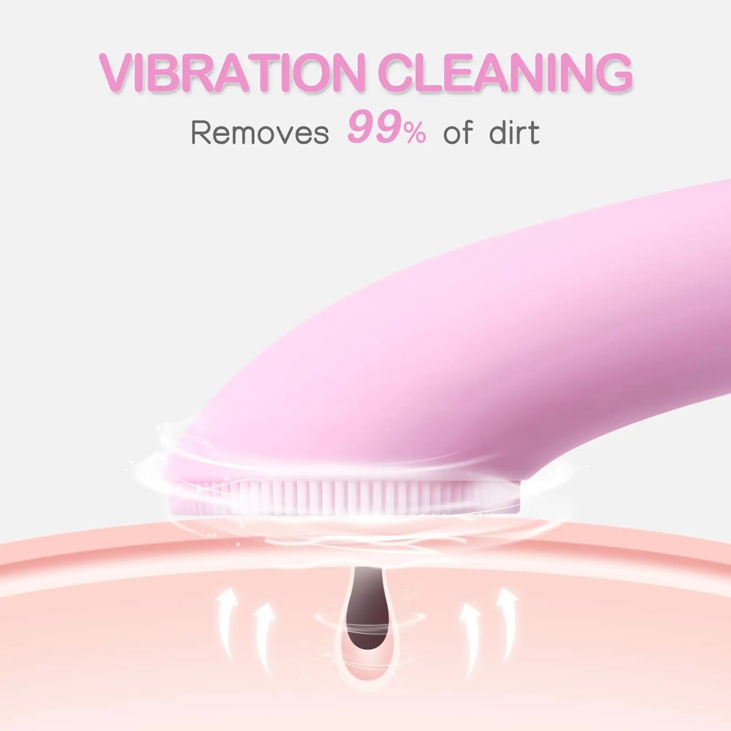 Deep Pore Sonic Vibrating Facial Cleansing Brush
