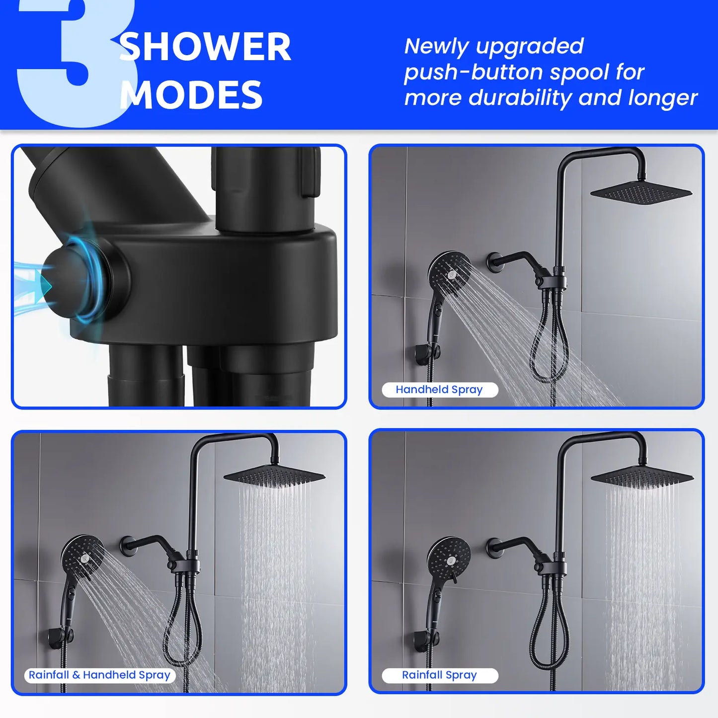 Ryamen Dual Shower Head