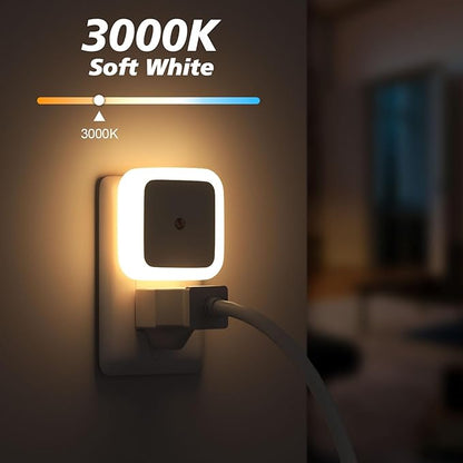 Smart Auto-Sensing LED Night Light: Soft Glow for Every Corner