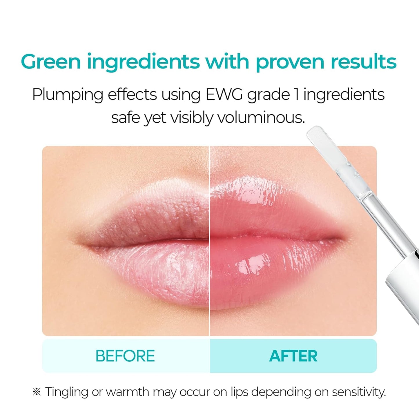 BP Spicule Plumping Lip Shot - Instant Glass-Like Volume Without Sticky Lip Gloss