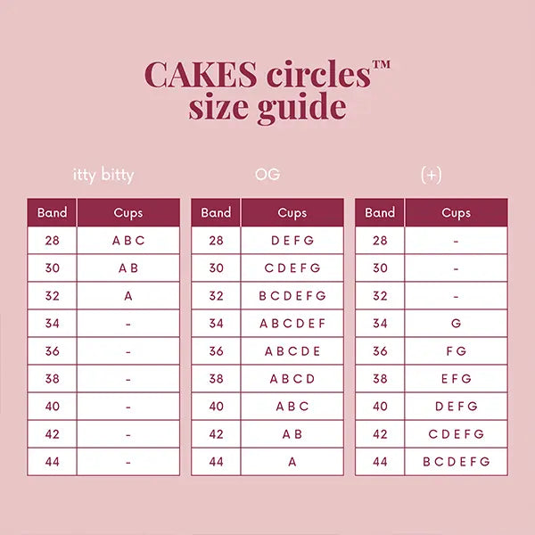 CAKES Body Sticky CAKES Circles Non-Toxic Silicone