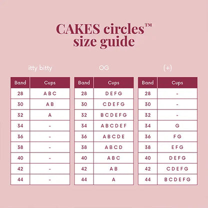 CAKES Body Sticky CAKES Circles Non-Toxic Silicone