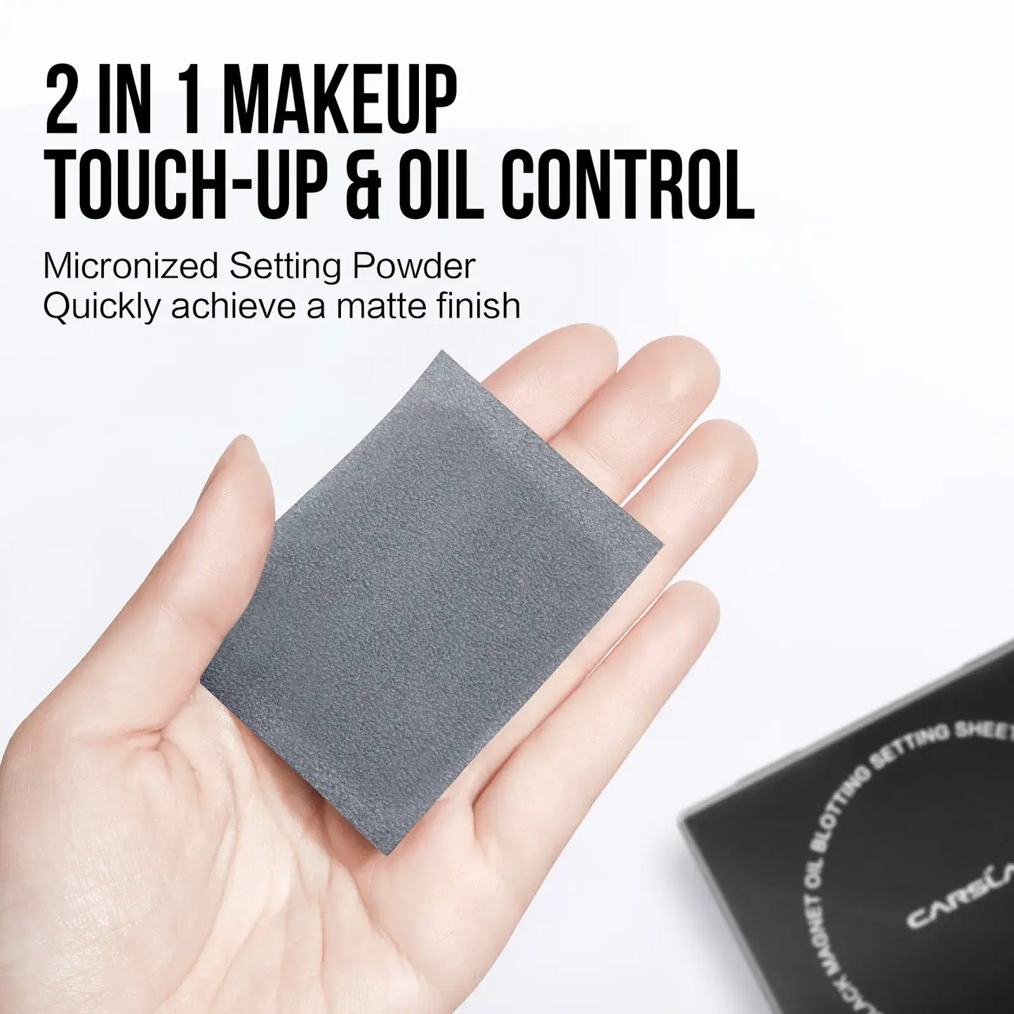 Instant Oil-Control Setting Powder — 12H Matte & Poreless Finish