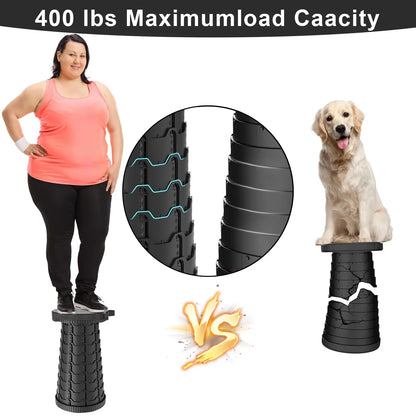 Upgraded Collapsible Stool Lightweight