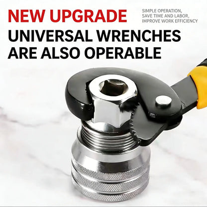 One Wrench, Infinite Sizes – Ultimate Universal Adjustable Maintenance Tool