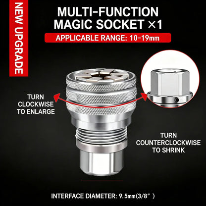 One Wrench, Infinite Sizes – Ultimate Universal Adjustable Maintenance Tool