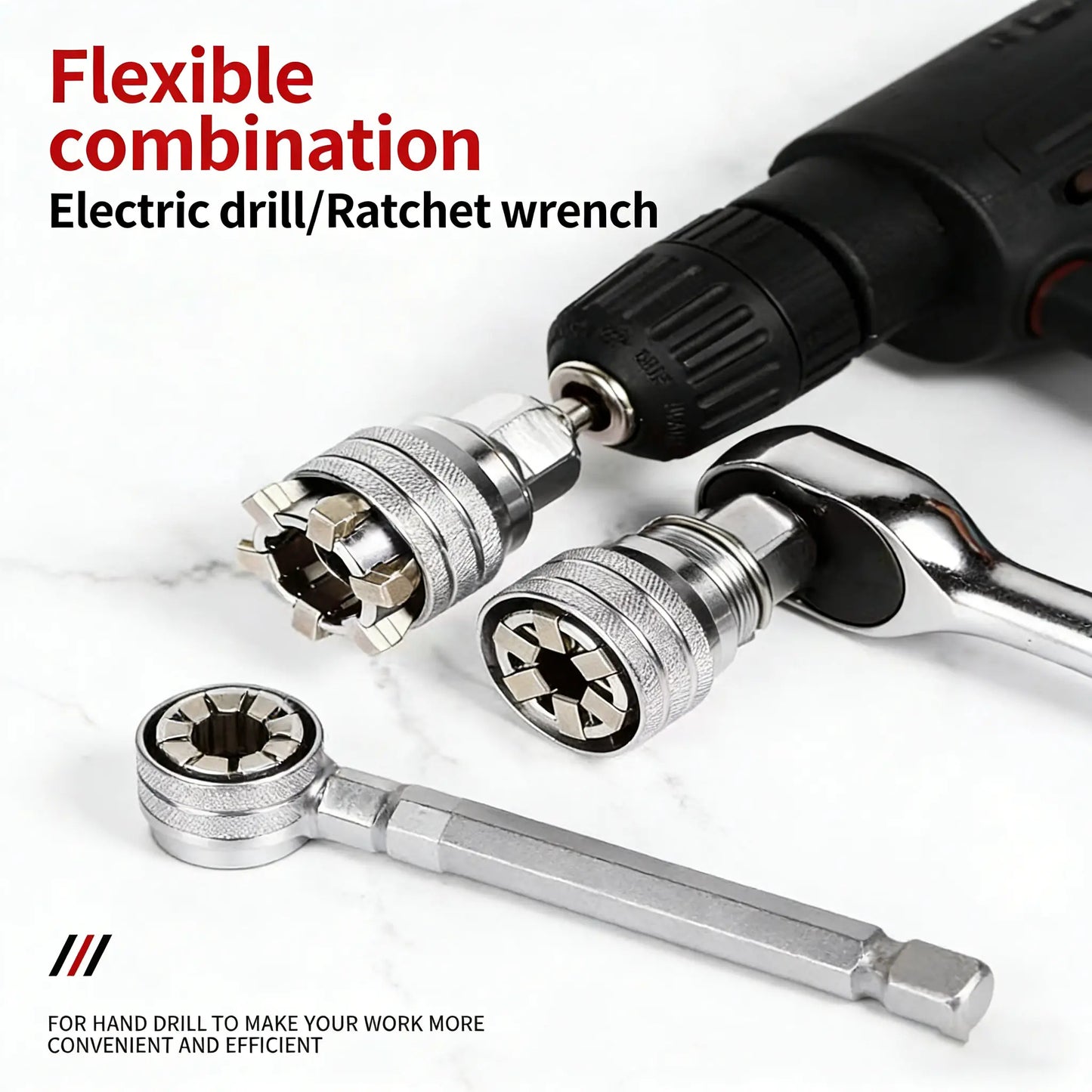 One Wrench, Infinite Sizes – Ultimate Universal Adjustable Maintenance Tool