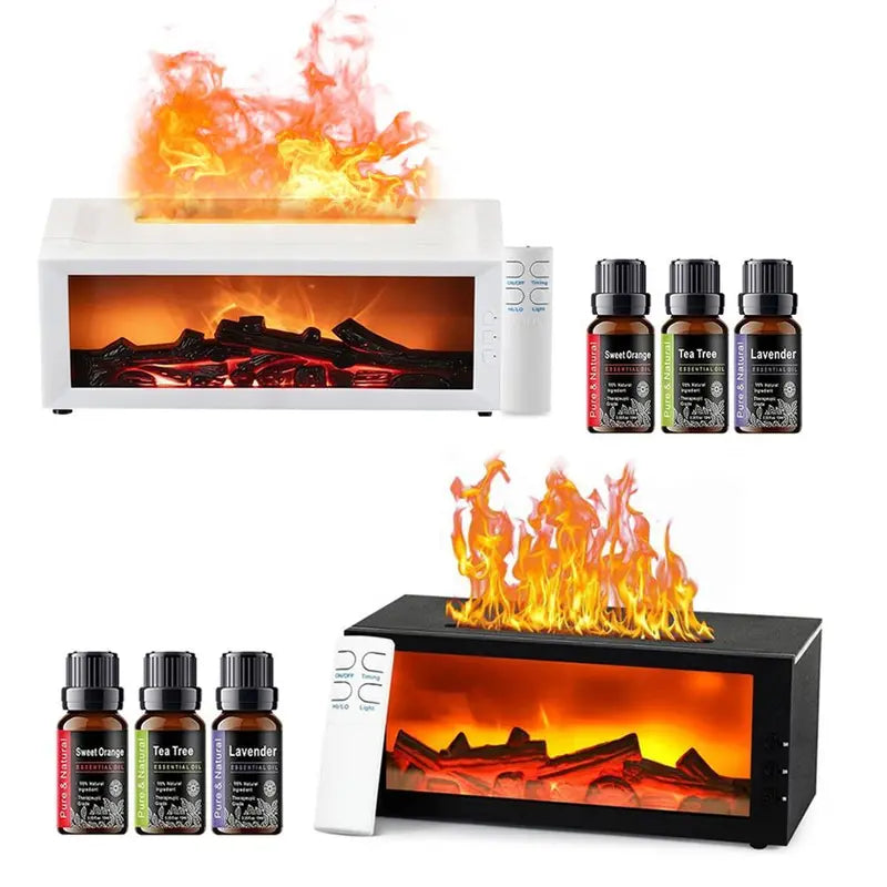 Colorful Flame Fireplace Aroma Diffuser