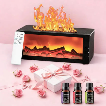 Colorful Flame Fireplace Aroma Diffuser