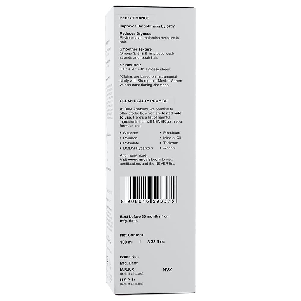 Anti-Frizz Smoothing Serum | Hydrating Niacinamide Complex