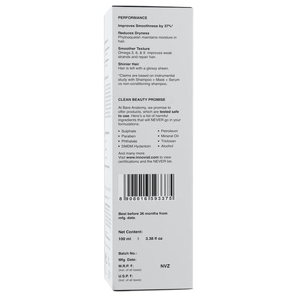 Anti-Frizz Smoothing Serum | Hydrating Niacinamide Complex