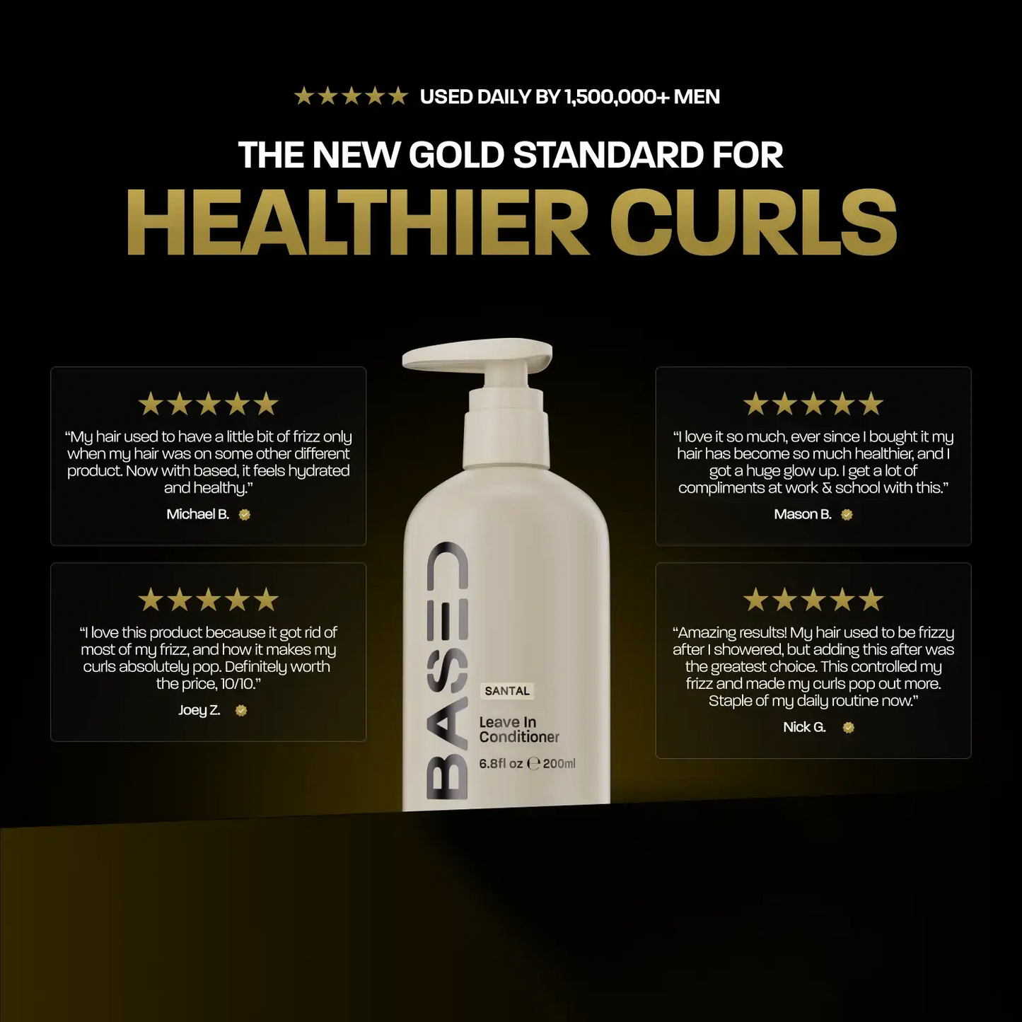 Instant Frizz Control. All-Day Definition.