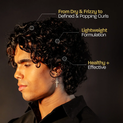 Instant Frizz Control. All-Day Definition.
