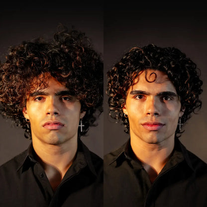 Instant Frizz Control. All-Day Definition.
