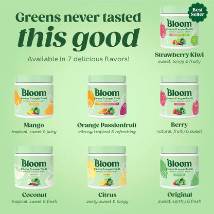 Bloom Nutrition Greens & Superfoods Powder (30 Servings)