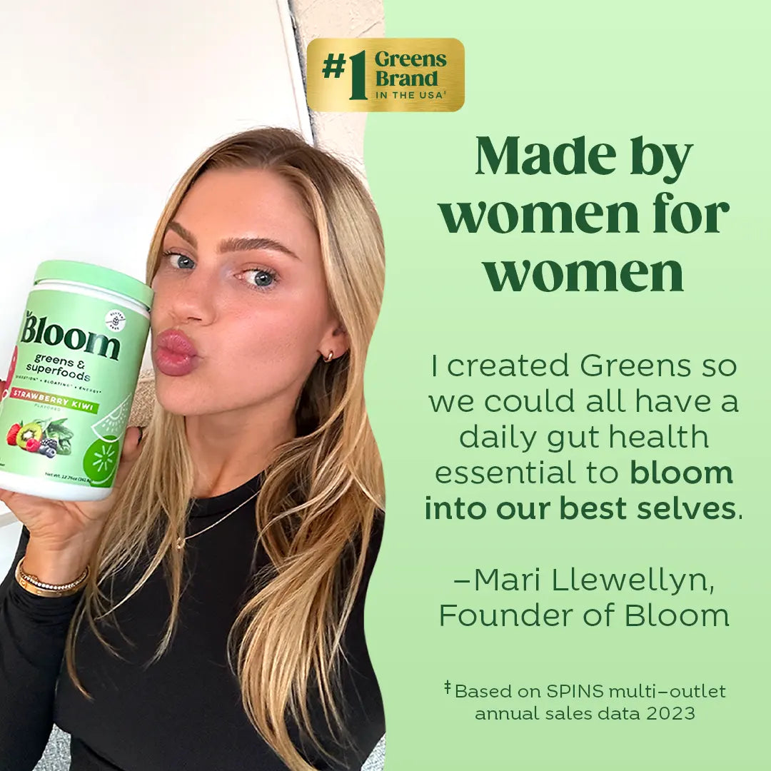 Bloom Nutrition Greens & Superfoods Powder (30 Servings)