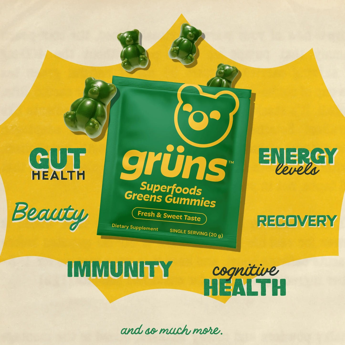 Daily Superfood Power in One Delicious Gummy