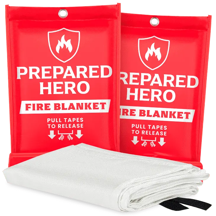 The Prepared Hero Emergency Fire Blanket