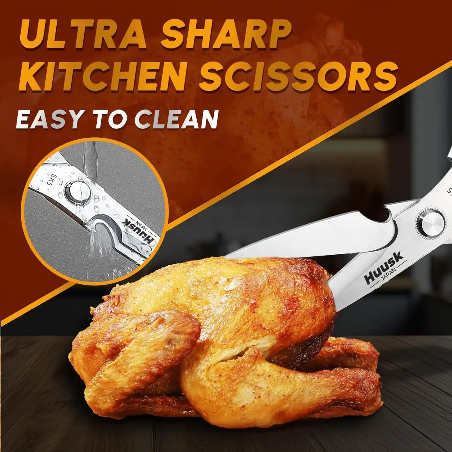 All-Purpose Stainless Steel Kitchen Shears