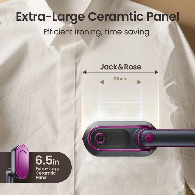 Jack&Rose 2-in-1 Steam Iron & Clothes Steamer